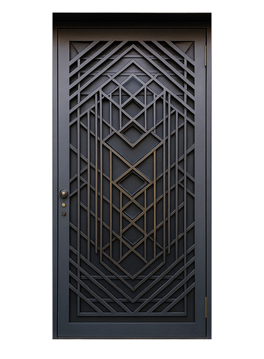Royal 285 Wrought Iron Custom Exterior Door by Nova