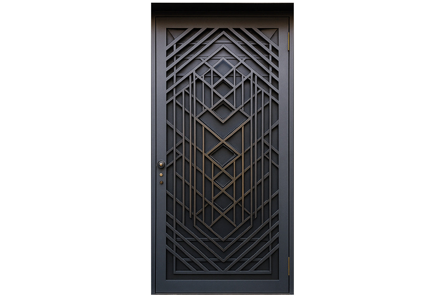 Royal 285 Wrought Iron Custom Exterior Door by Nova