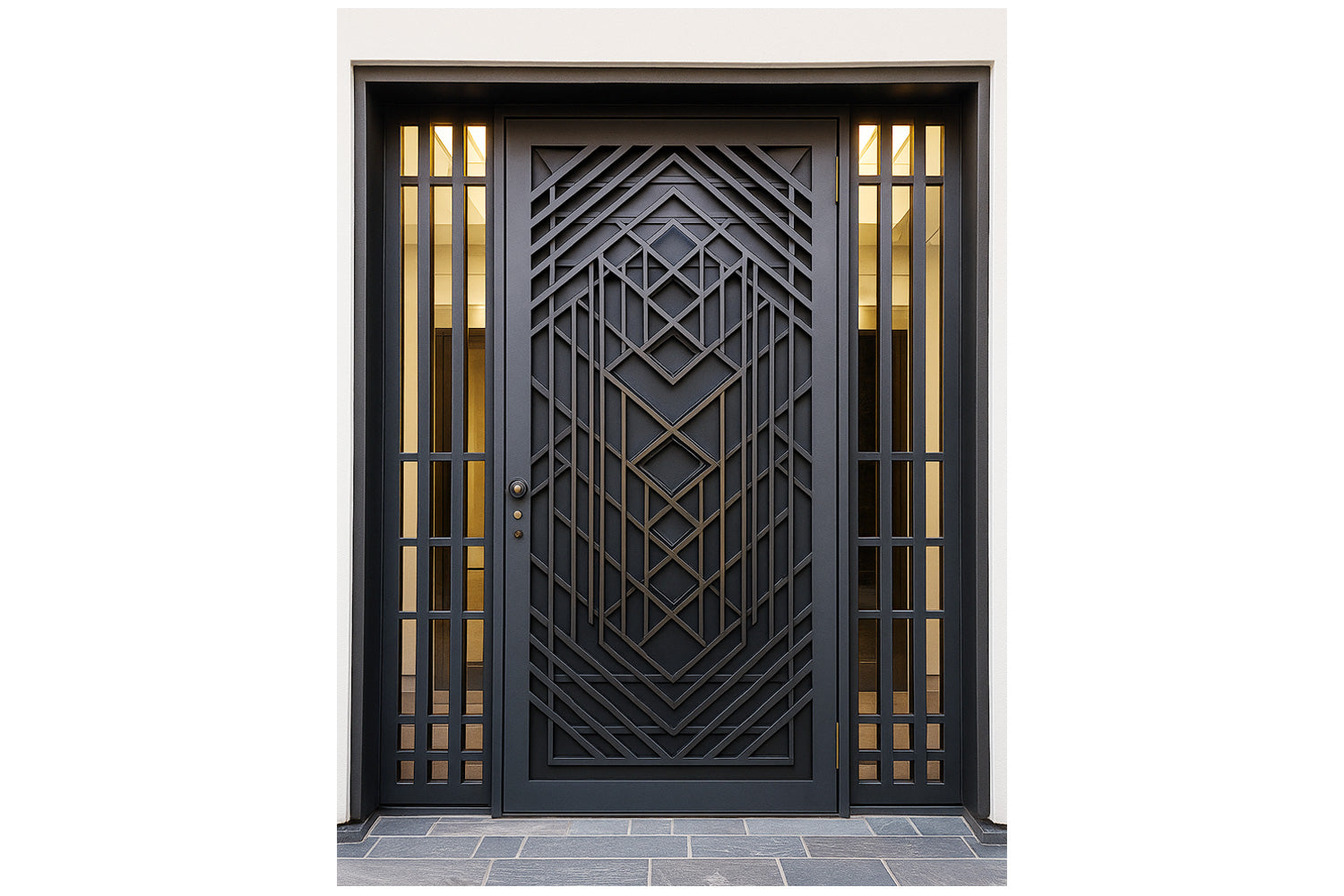 Royal 285 Wrought Iron Custom Exterior Door by Nova