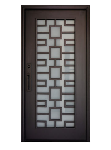 Royal 286 Wrought Iron Custom Exterior Door by Nova