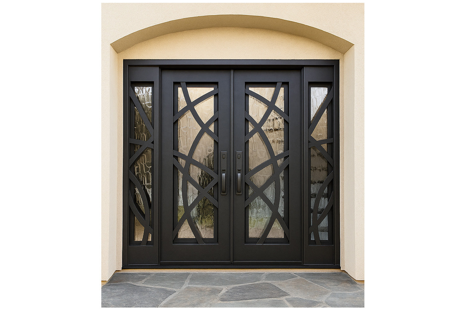 Royal 287 Wrought Iron Custom Exterior Door by Nova