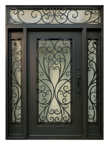 Royal 289 Wrought Iron Custom Exterior Door by Nova