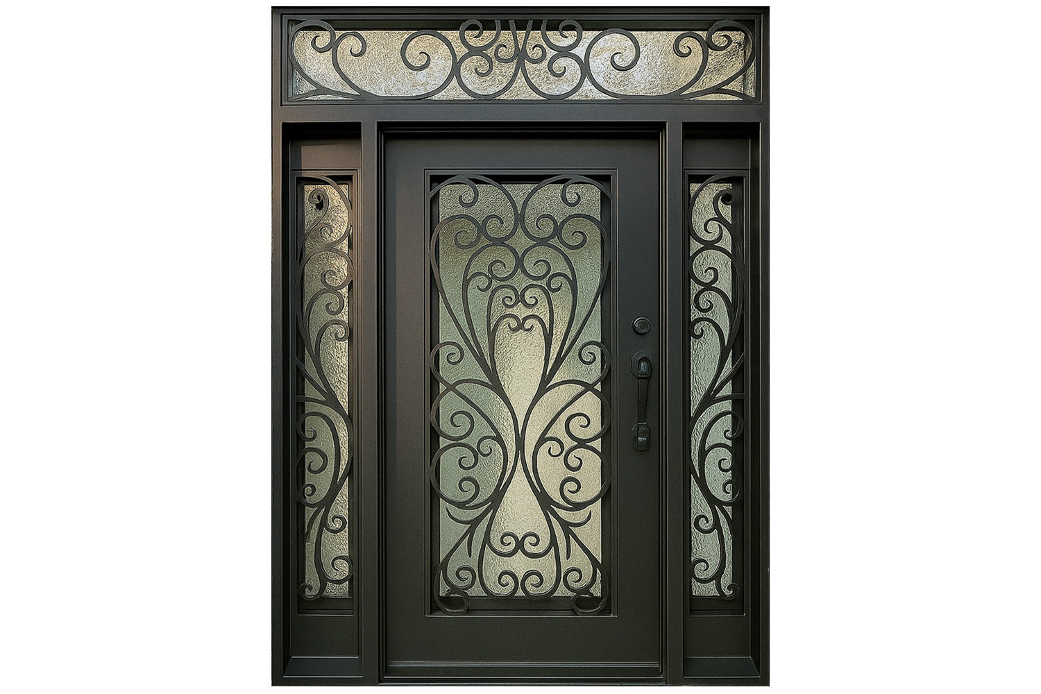 Royal 289 Wrought Iron Custom Exterior Door by Nova