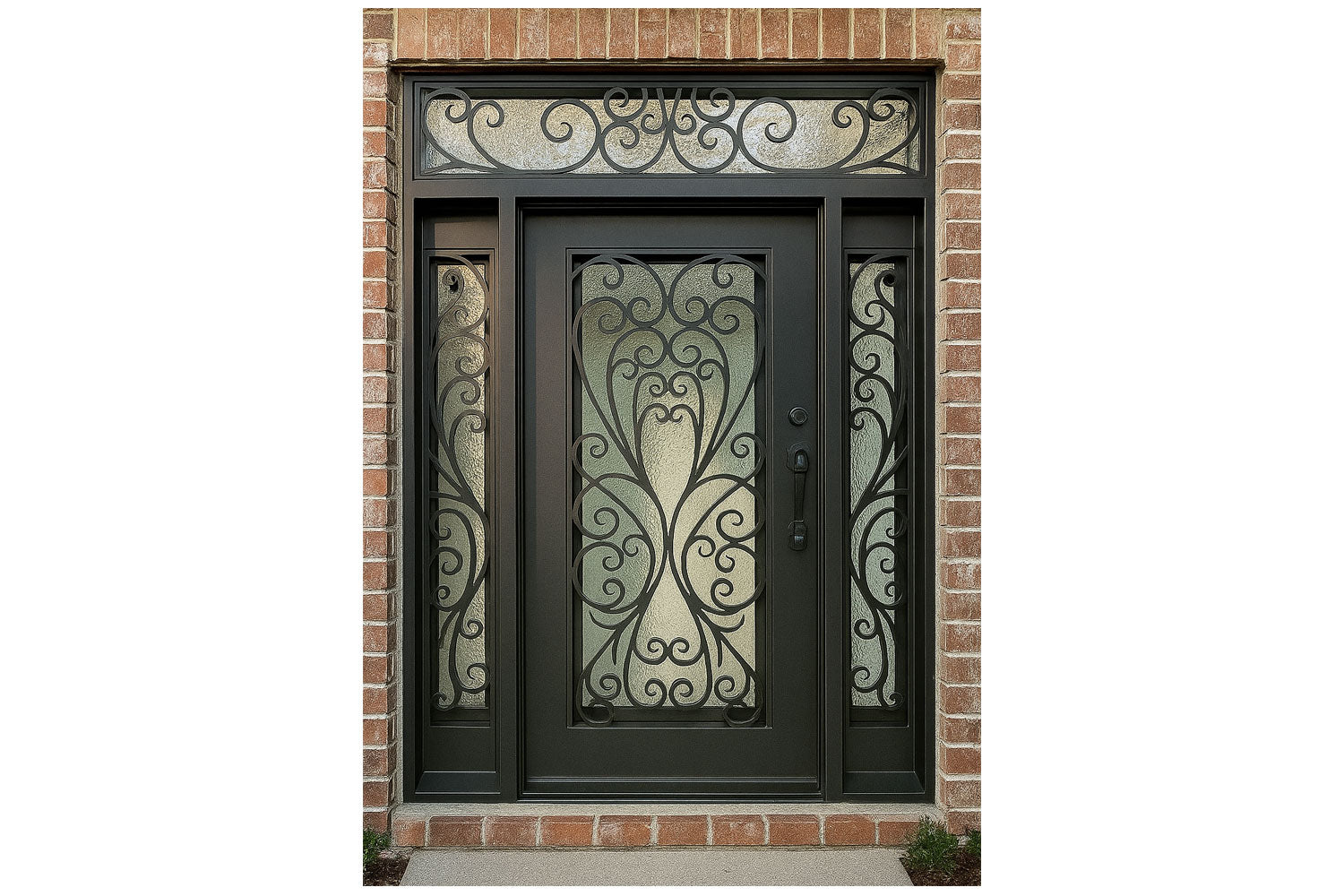 Royal 289 Wrought Iron Custom Exterior Door by Nova