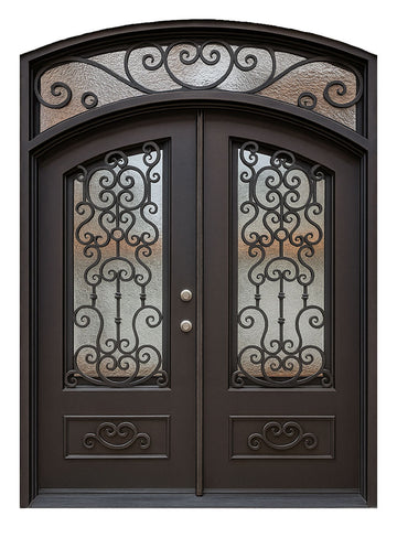 Royal 292 Wrought Iron Custom Exterior Door by Nova