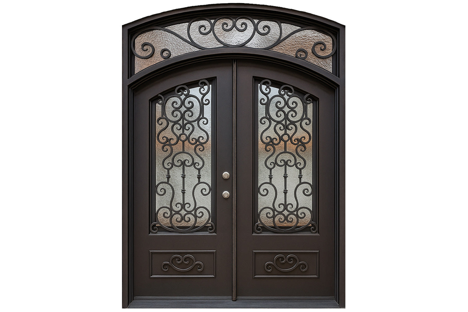 Royal 292 Wrought Iron Custom Exterior Door by Nova