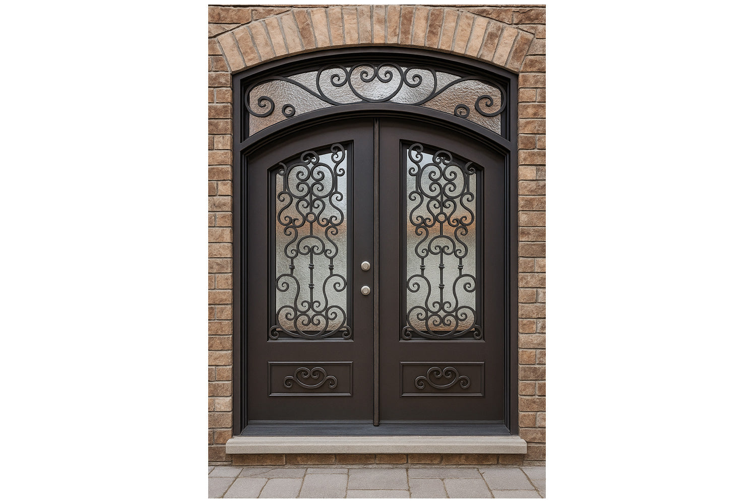 Royal 292 Wrought Iron Custom Exterior Door by Nova