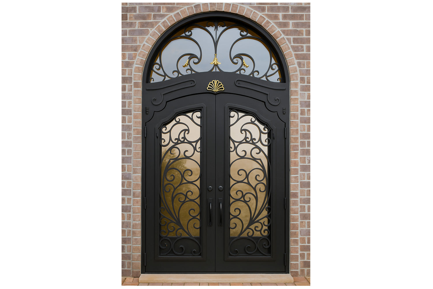 Royal 295 Wrought Iron Custom Exterior Door by Nova