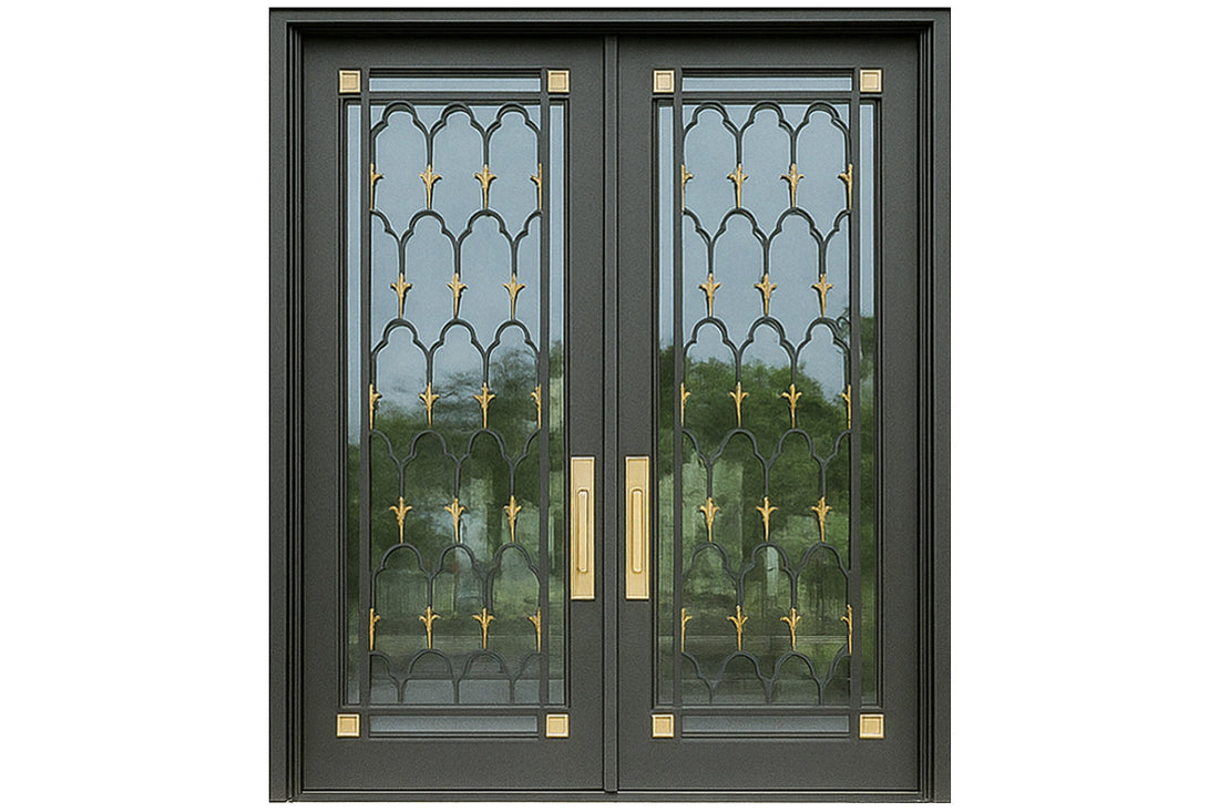 Royal 297 Wrought Iron Custom Exterior Door by Nova