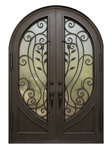 Royal 298 Wrought Iron Custom Exterior Door by Nova