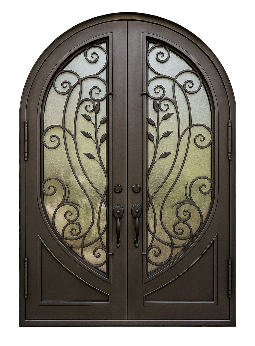 Royal 298 Wrought Iron Custom Exterior Door by Nova