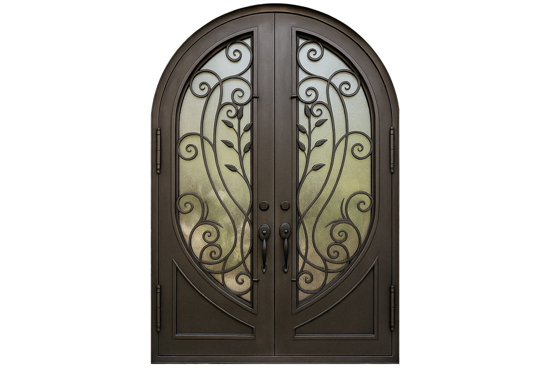 Royal 298 Wrought Iron Custom Exterior Door by Nova