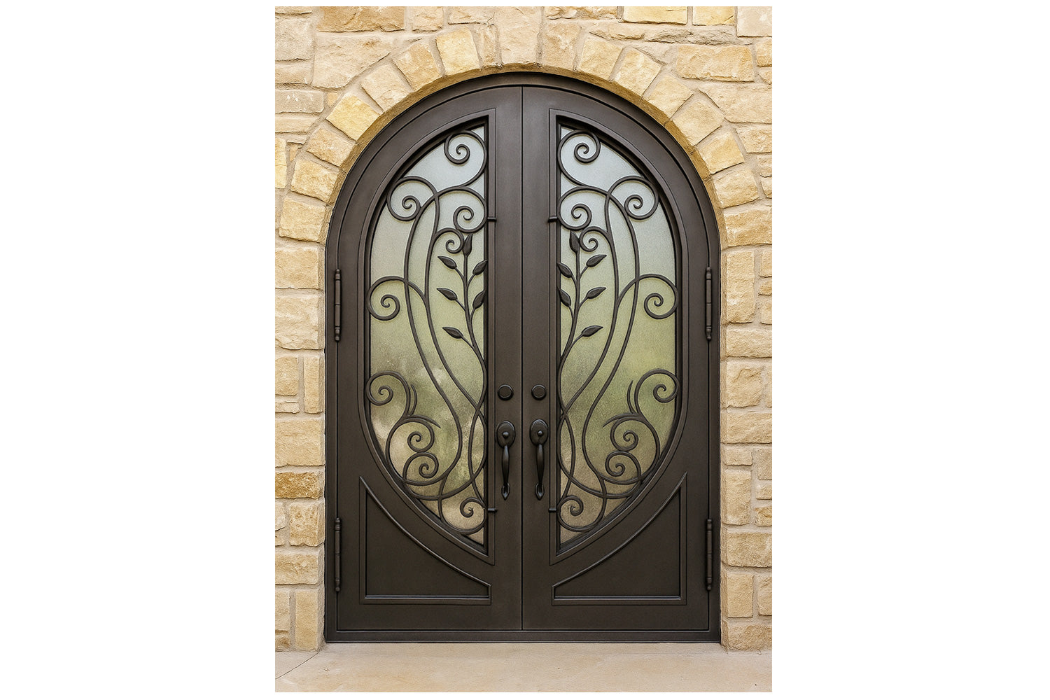 Royal 298 Wrought Iron Custom Exterior Door by Nova