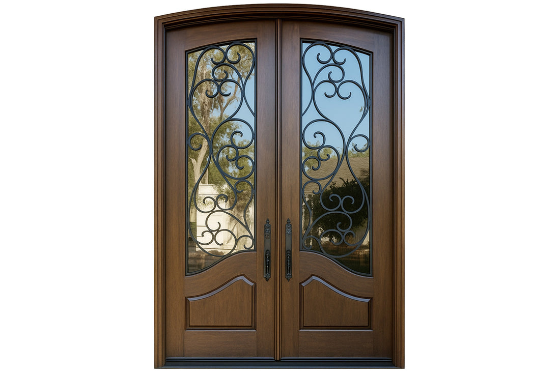 Royal 299 Wrought Iron Custom Exterior Door by Nova