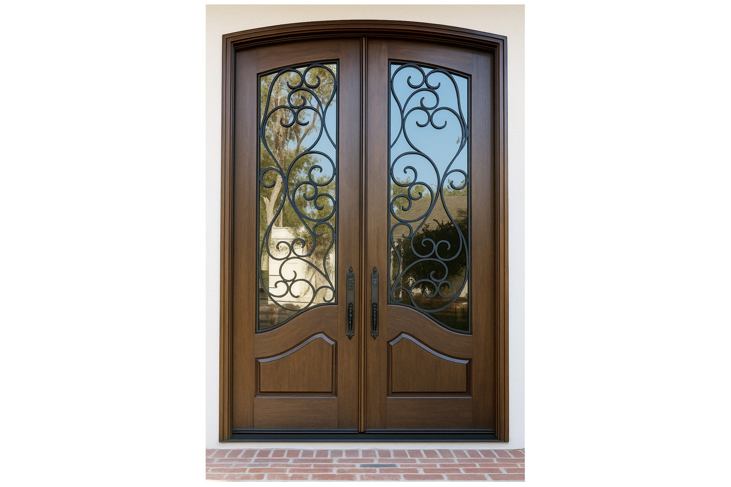 Royal 299 Wrought Iron Custom Exterior Door by Nova