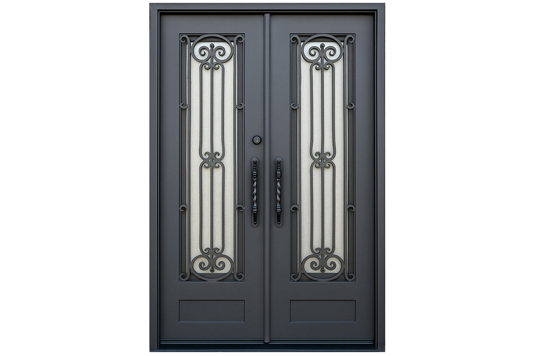 Royal 302 Wrought Iron Custom Exterior Door by Nova
