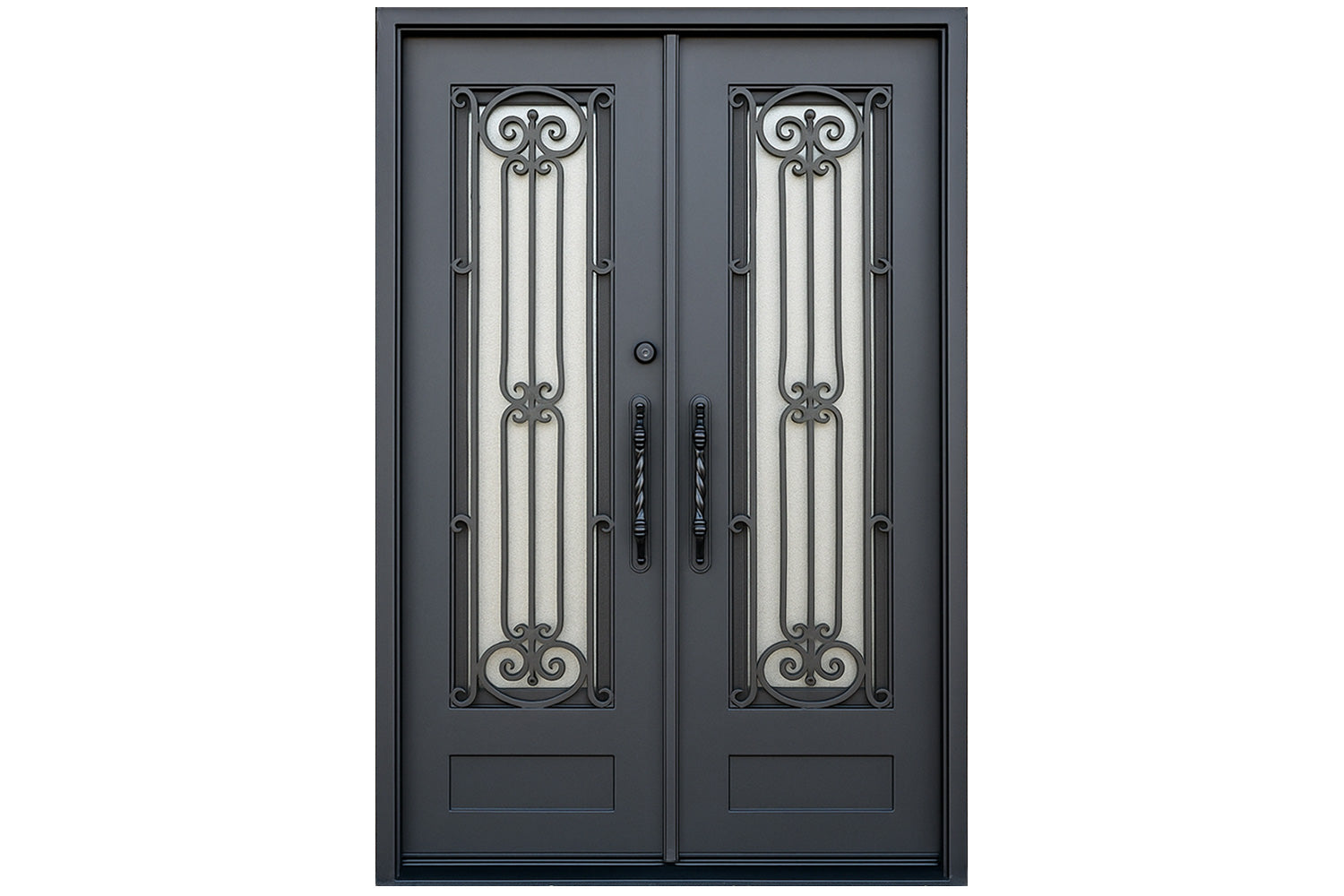 Royal 302 Wrought Iron Custom Exterior Door by Nova