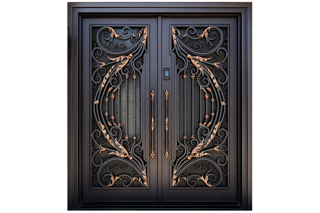 Royal 303 Wrought Iron Custom Exterior Door by Nova