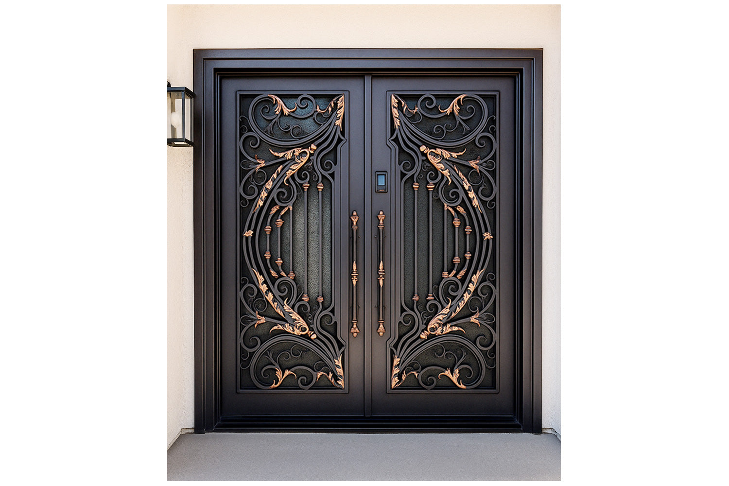 Royal 303 Wrought Iron Custom Exterior Door by Nova