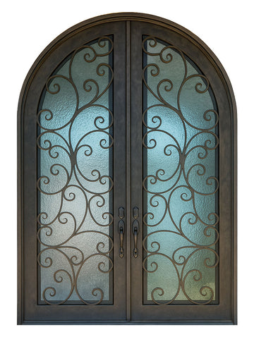 Royal 304 Wrought Iron Custom Exterior Door by Nova