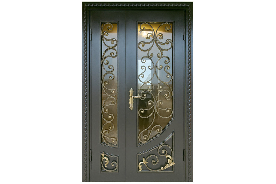 Royal 305 Wrought Iron Custom Exterior Door by Nova