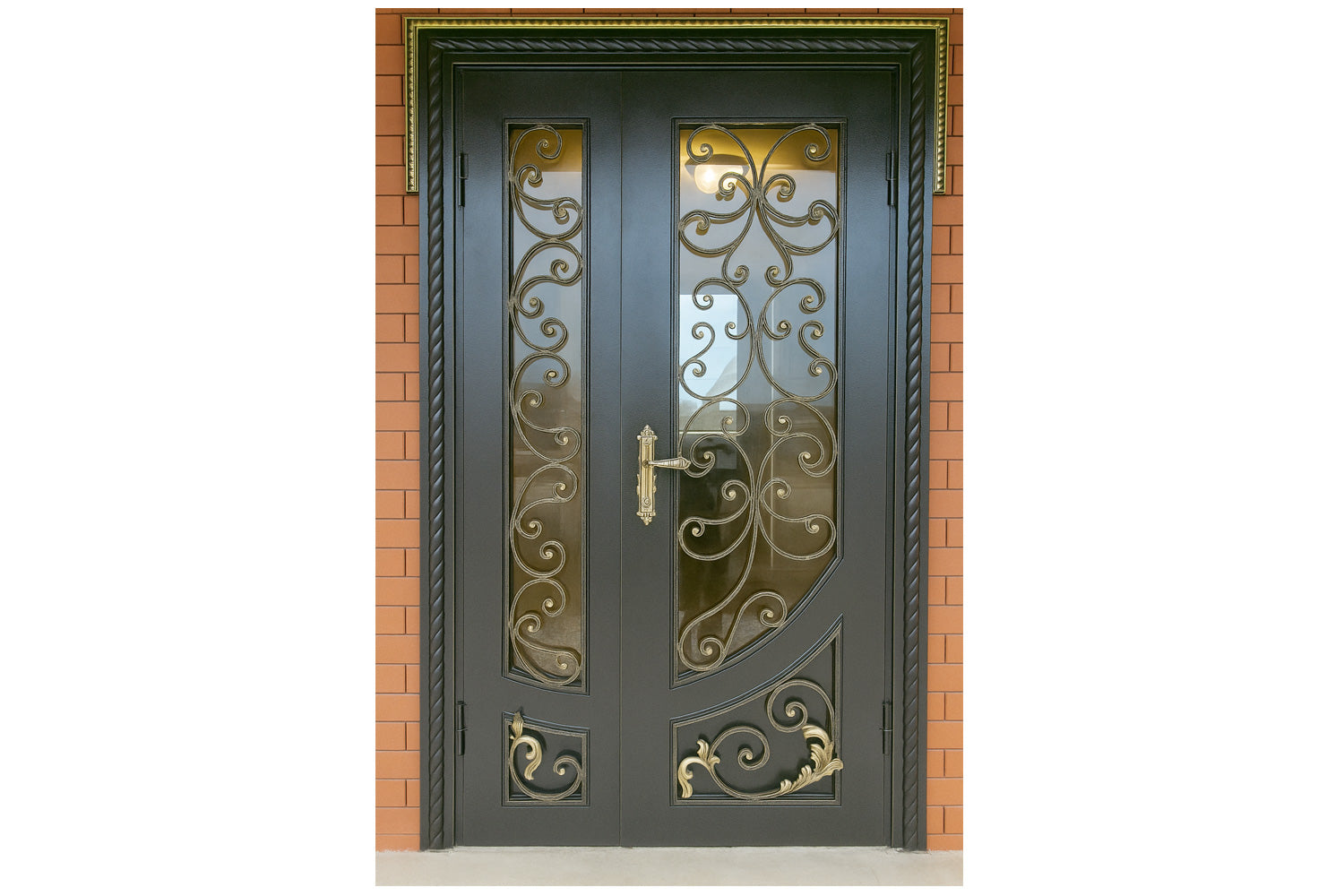 Royal 305 Wrought Iron Custom Exterior Door by Nova