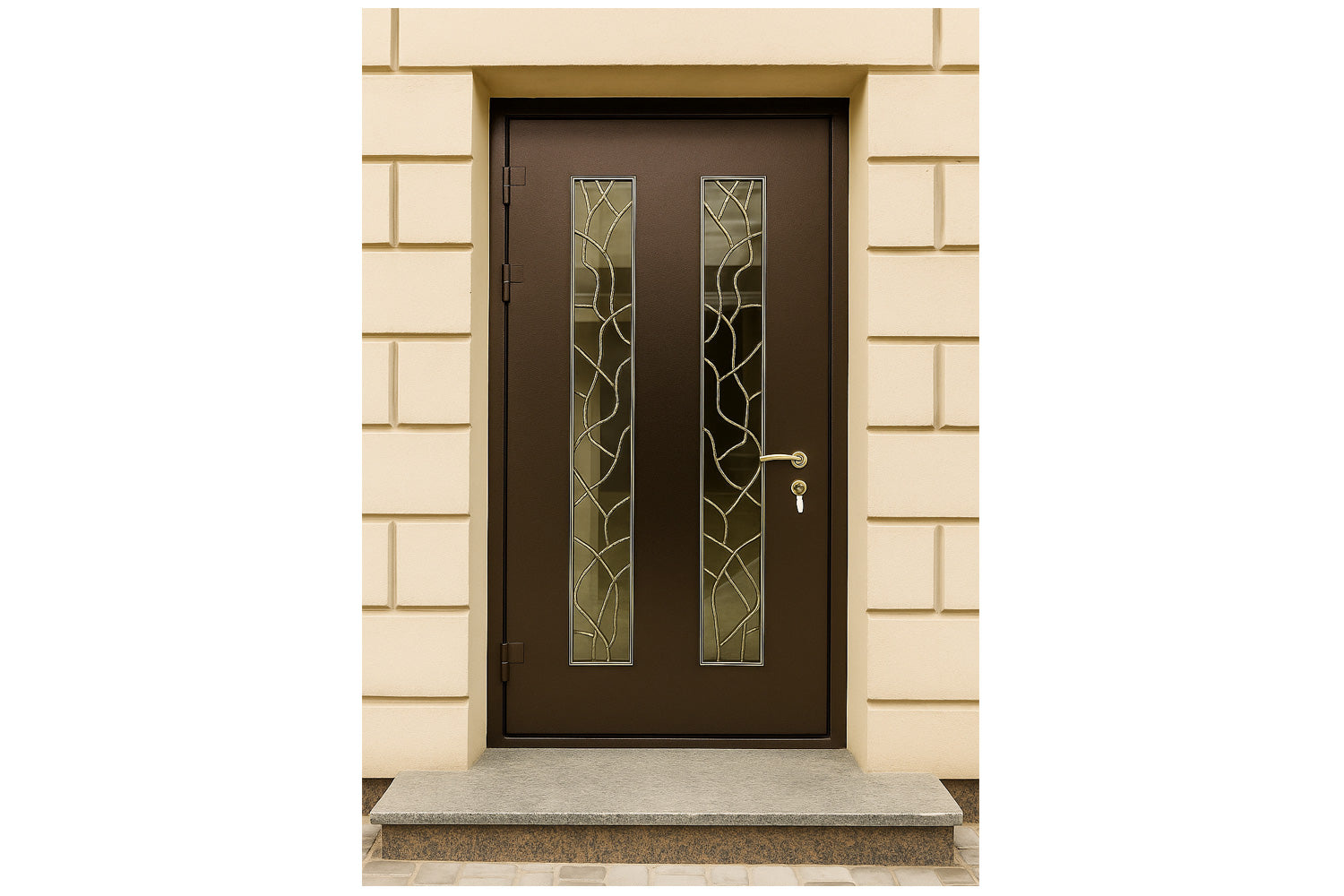 Royal 307 Wrought Iron Custom Exterior Door by Nova