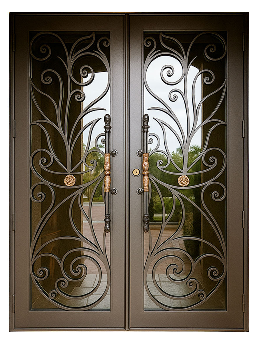 Royal 308 Wrought Iron Custom Exterior Door by Nova