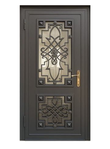 Royal 309 Wrought Iron Custom Exterior Door by Nova