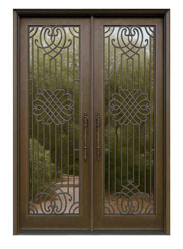 Royal 310 Wrought Iron Custom Exterior Door by Nova