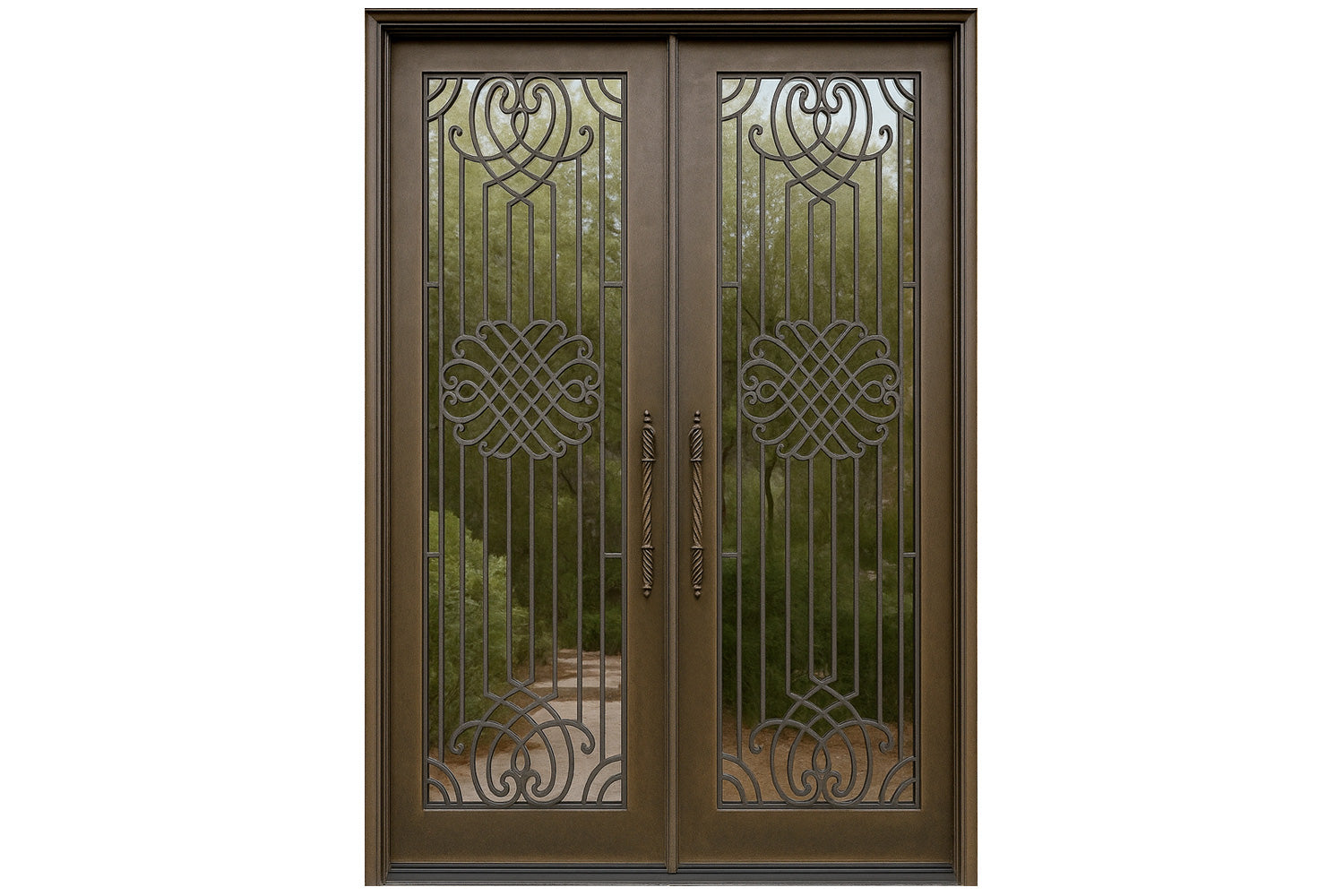 Royal 310 Wrought Iron Custom Exterior Door by Nova