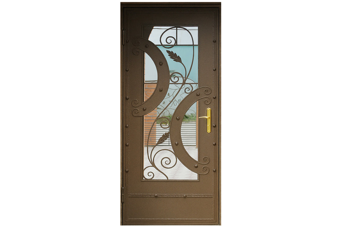 Royal 311 Wrought Iron Custom Exterior Door by Nova