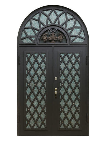 Royal 312 Wrought Iron Custom Exterior Door by Nova