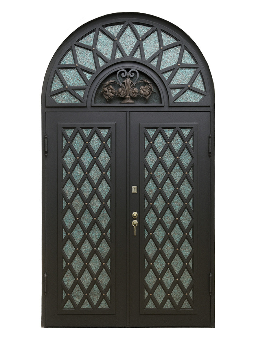 Royal 312 Wrought Iron Custom Exterior Door by Nova