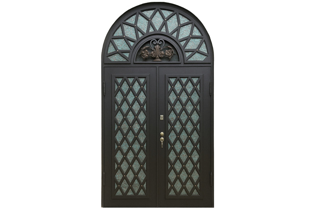 Royal 312 Wrought Iron Custom Exterior Door by Nova