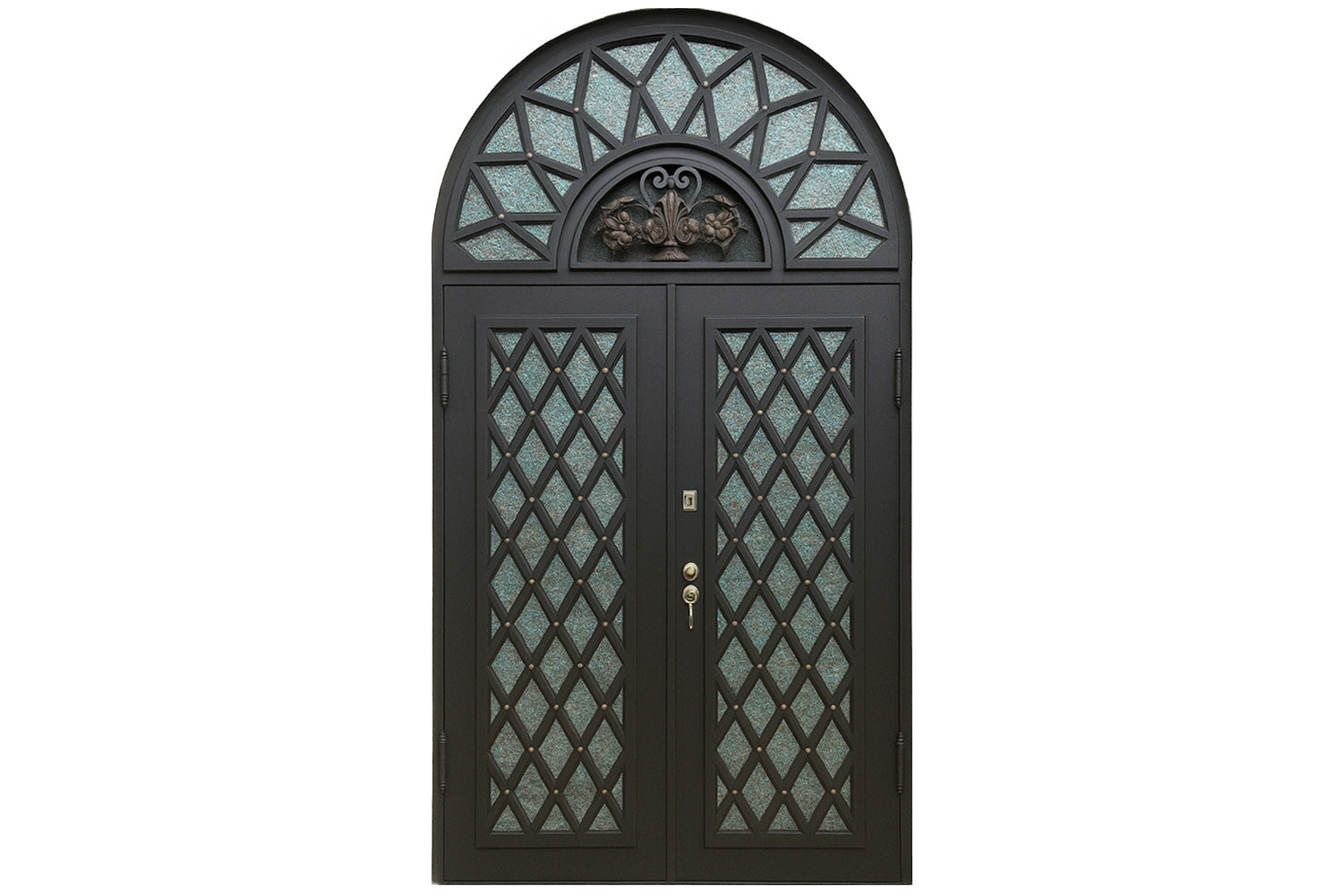 Royal 312 Wrought Iron Custom Exterior Door by Nova