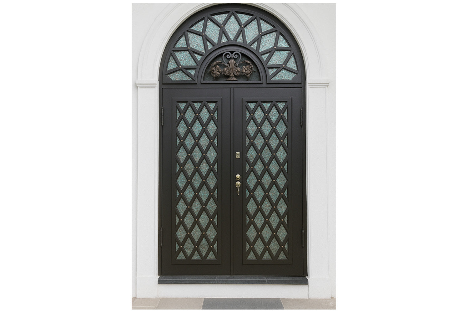 Royal 312 Wrought Iron Custom Exterior Door by Nova
