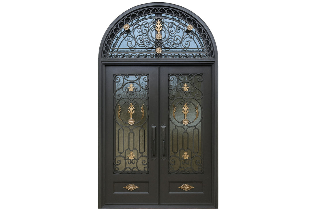 Royal 313 Wrought Iron Custom Exterior Door by Nova