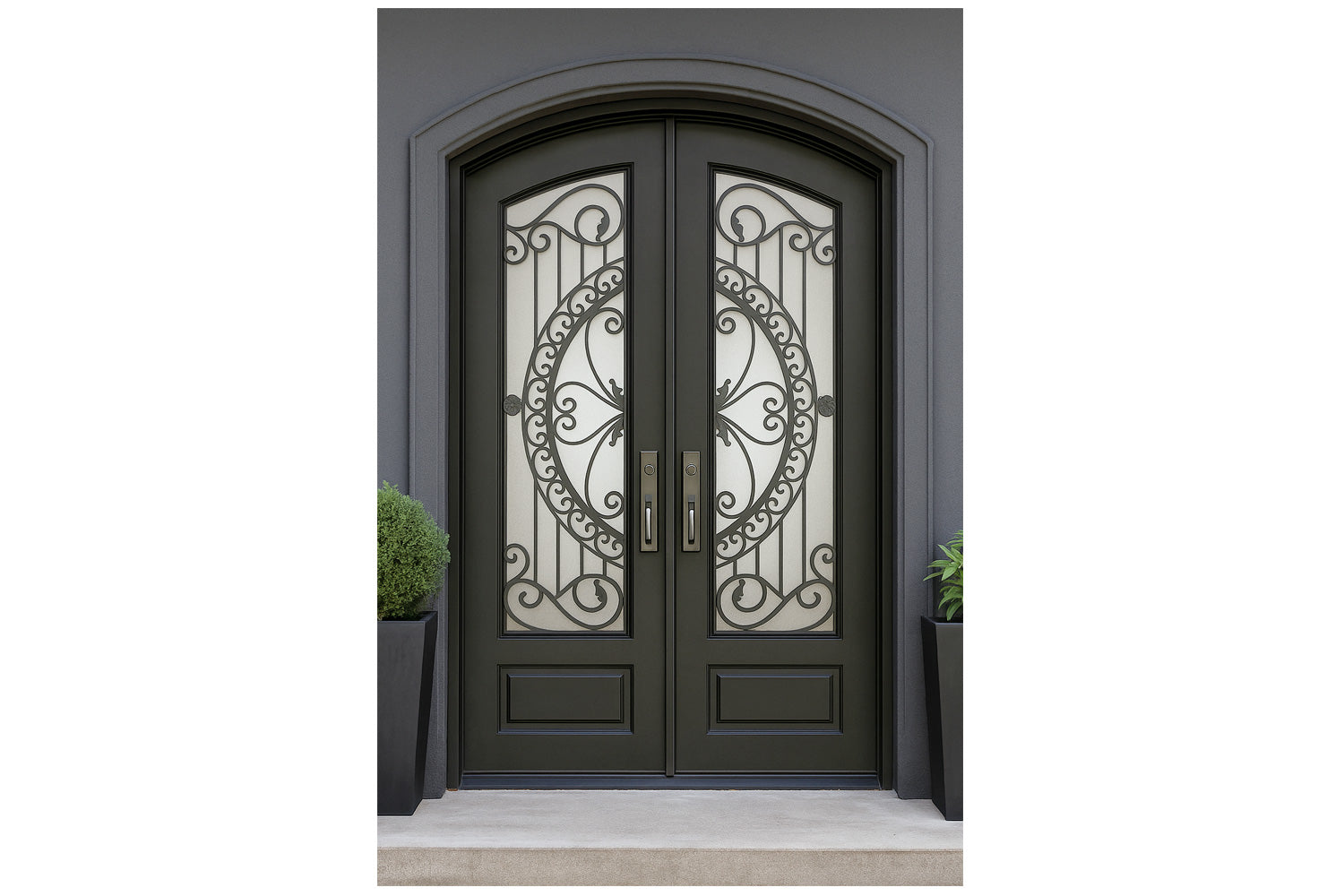 Royal 314 Wrought Iron Custom Exterior Door by Nova