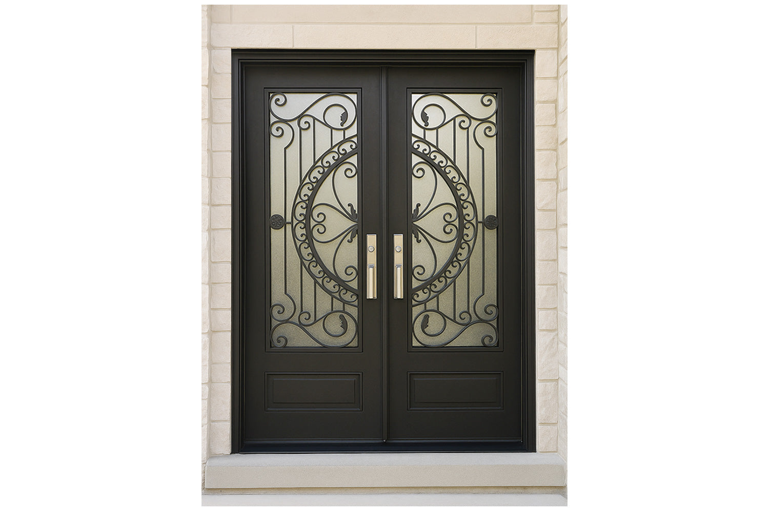 Royal 315 Wrought Iron Custom Exterior Door by Nova