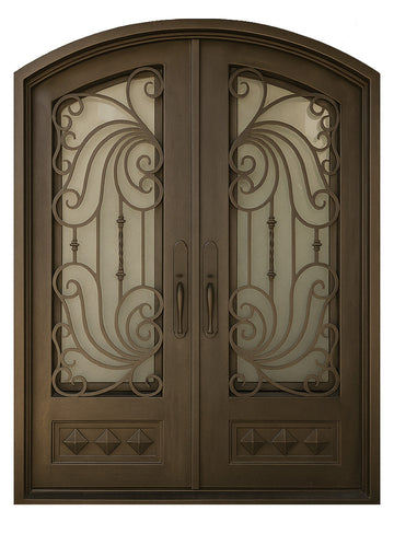Royal 316 Wrought Iron Custom Exterior Door by Nova