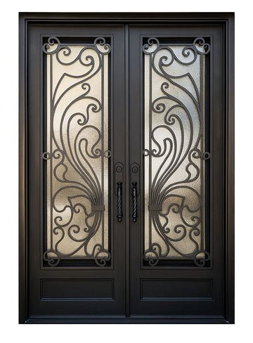 Royal 317 Wrought Iron Custom Exterior Door by Nova