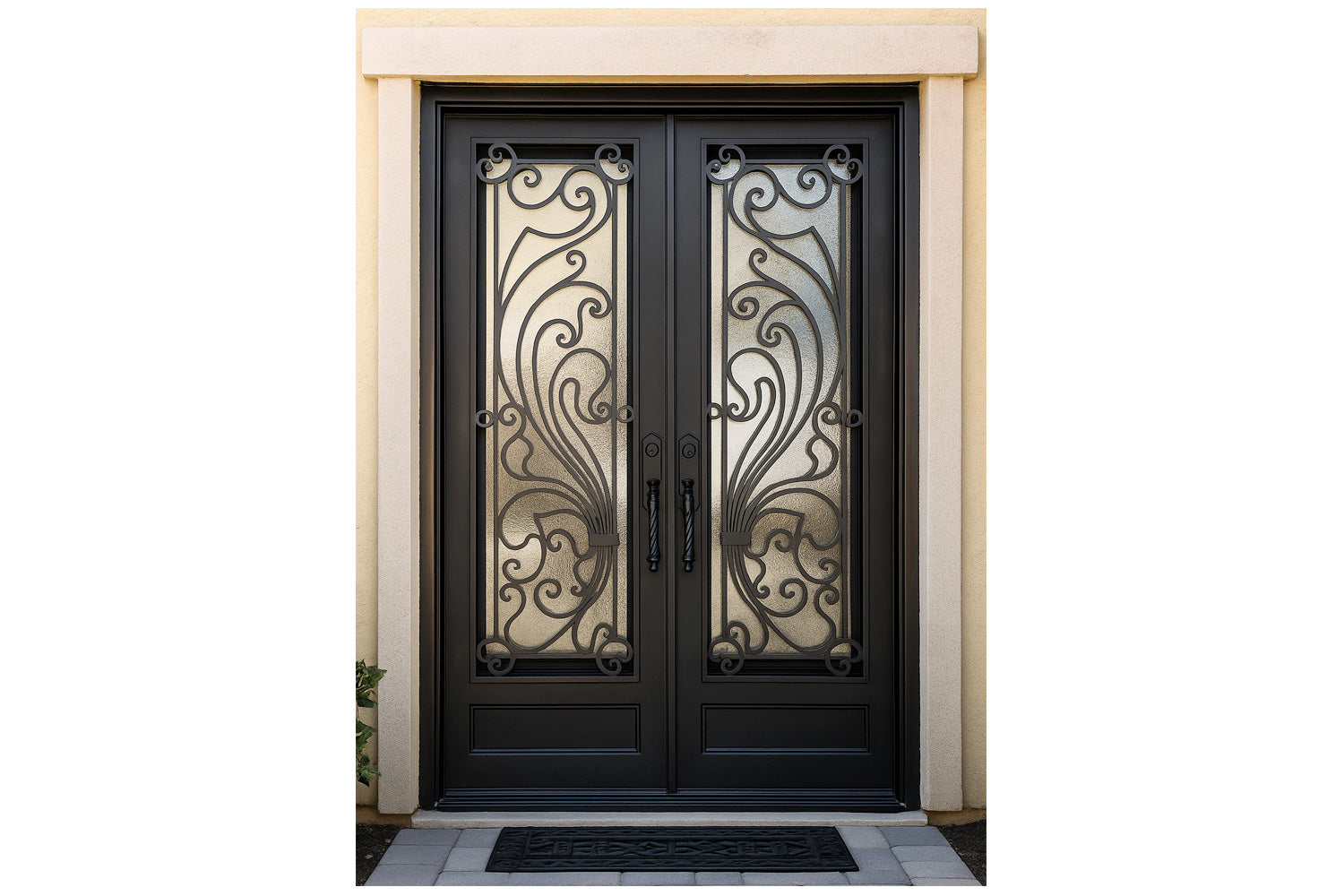 Royal 317 Wrought Iron Custom Exterior Door by Nova