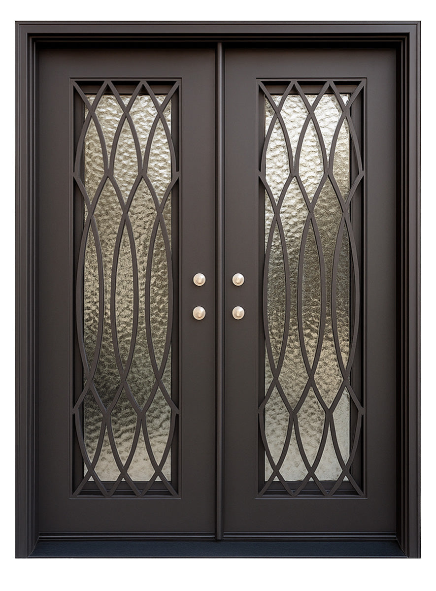 Royal 318 Wrought Iron Custom Exterior Door by Nova