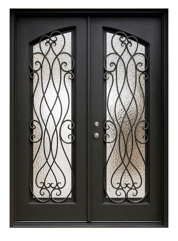Royal 319 Wrought Iron Custom Exterior Door by Nova