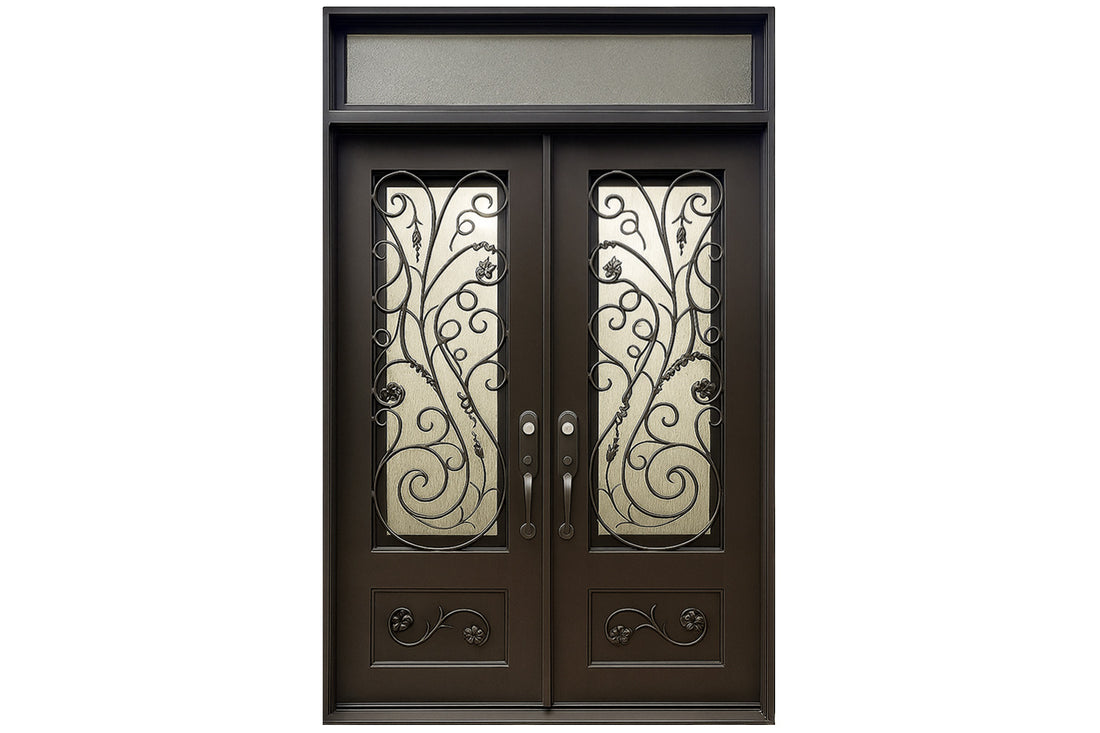 Royal 321 Wrought Iron Custom Exterior Door by Nova