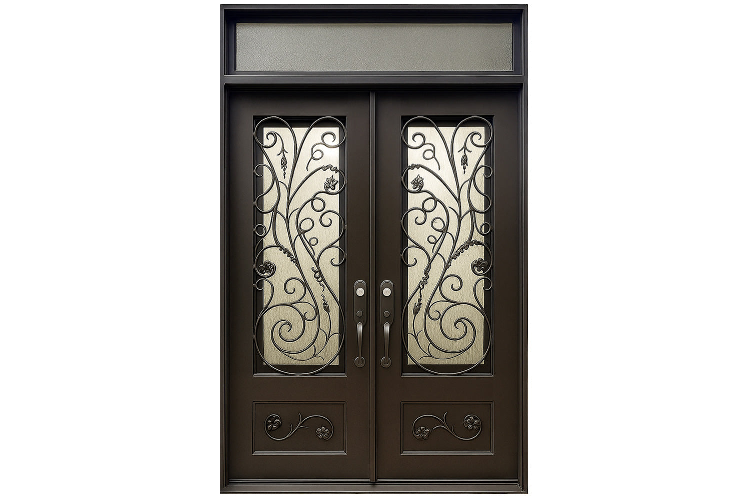 Royal 321 Wrought Iron Custom Exterior Door by Nova