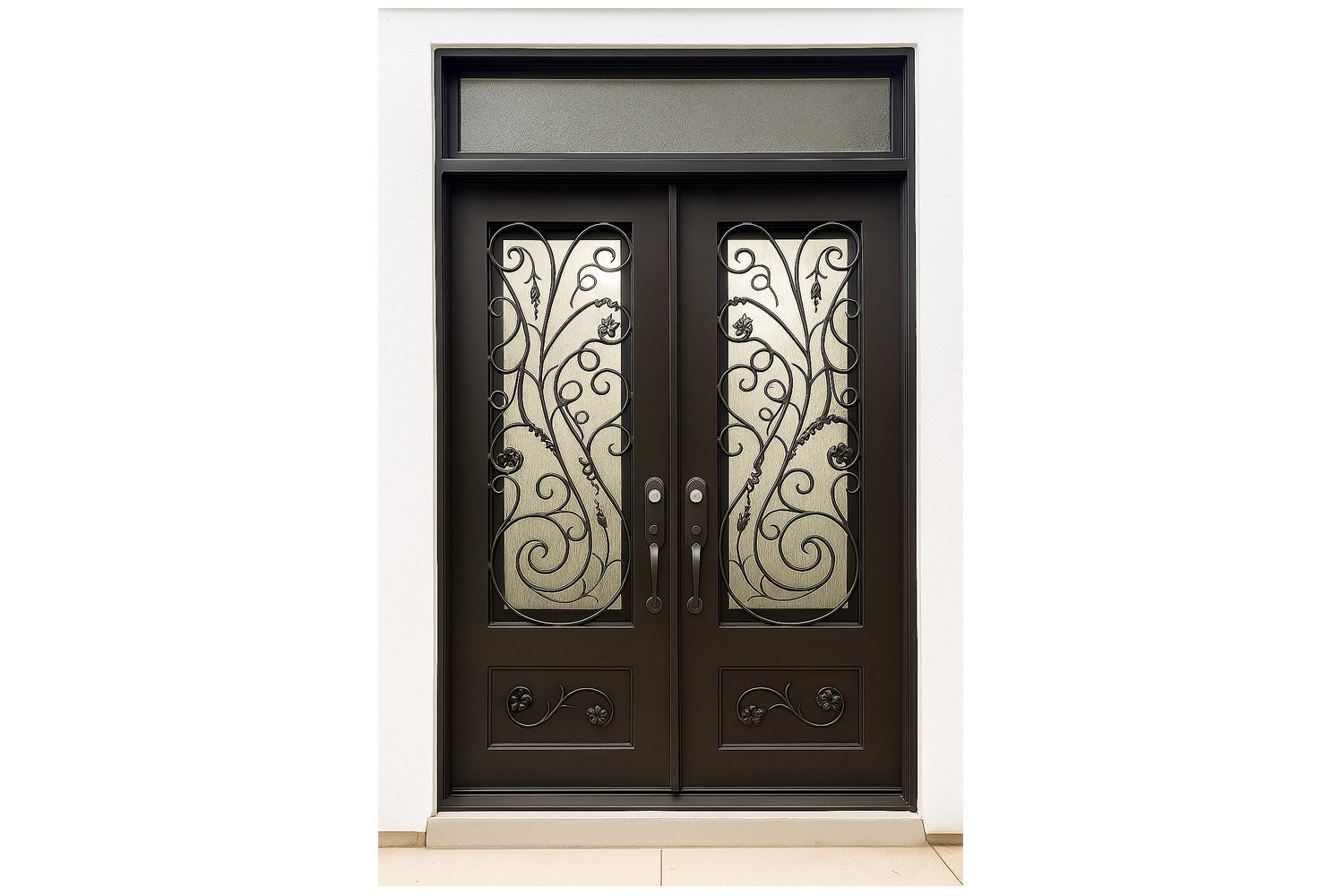 Royal 321 Wrought Iron Custom Exterior Door by Nova