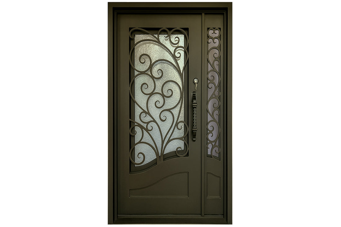 Royal 322 Wrought Iron Custom Exterior Door by Nova