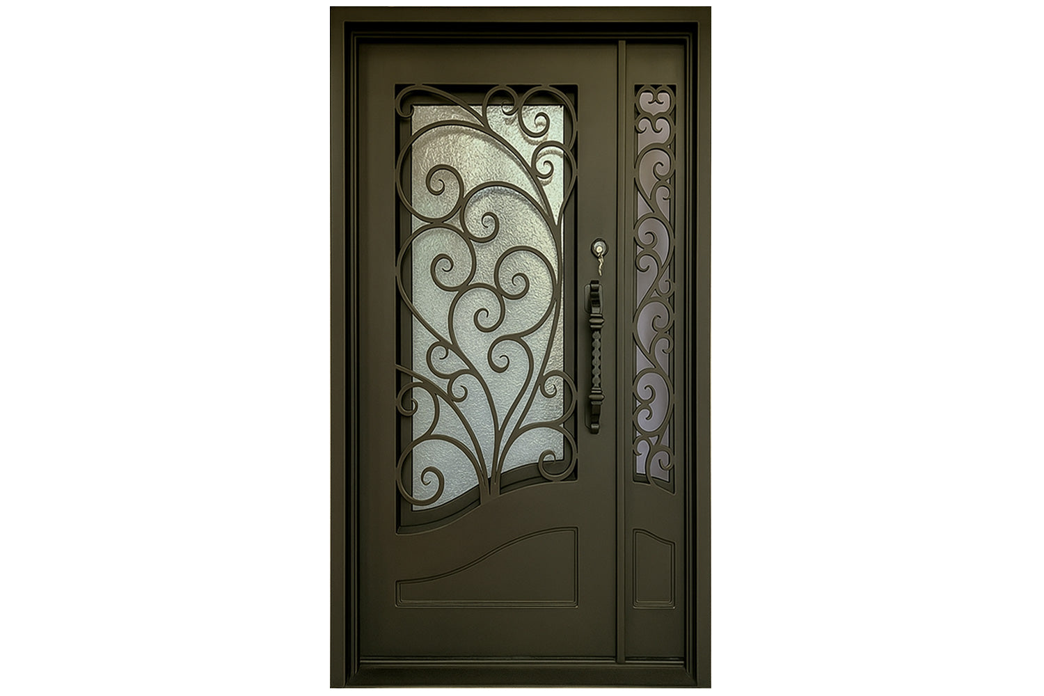 Royal 322 Wrought Iron Custom Exterior Door by Nova